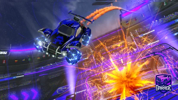 A Rocket League car design from Saile9