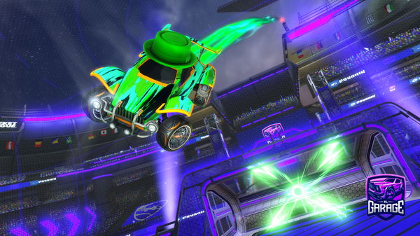 A Rocket League car design from Aston_martinDB5