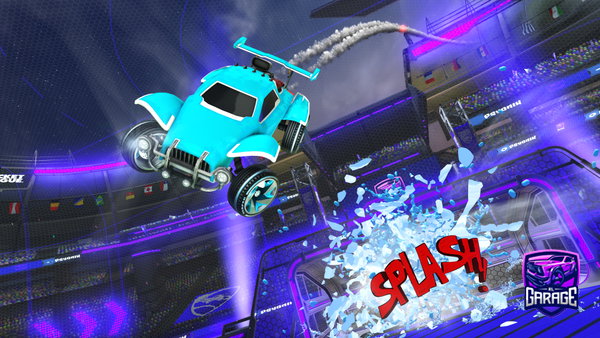 A Rocket League car design from Beazsh_