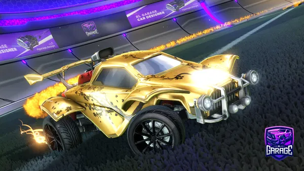 A Rocket League car design from Opjack