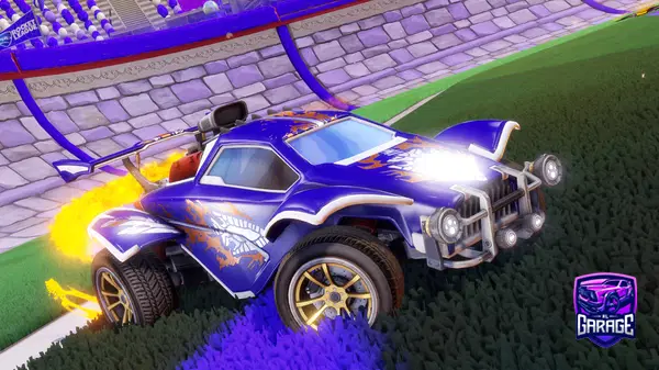 A Rocket League car design from WallabyWill