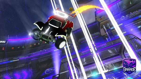 A Rocket League car design from TechGaur