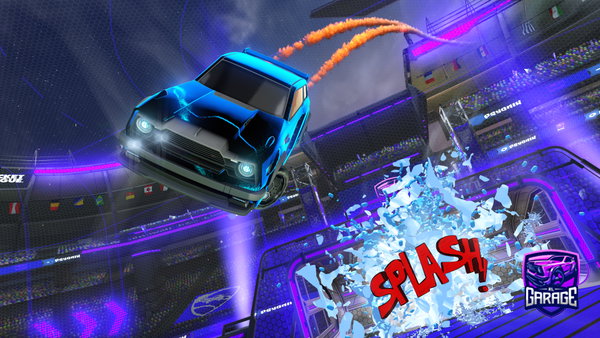 A Rocket League car design from druhzy