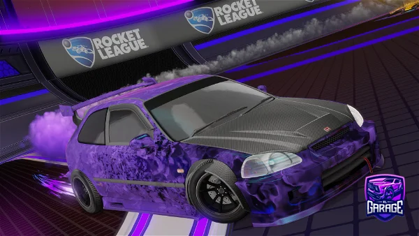 A Rocket League car design from Pulse_Freeze