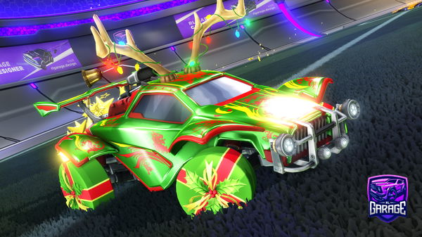 A Rocket League car design from Euq