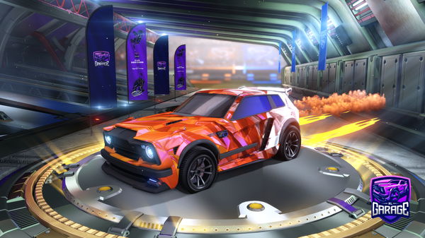 A Rocket League car design from Deadpool397485