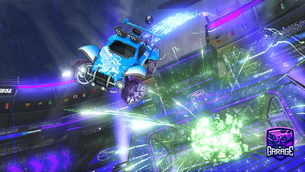 A Rocket League car design from Ihanjsuas10