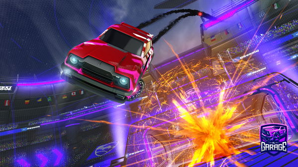 A Rocket League car design from Mestar_ZeR0