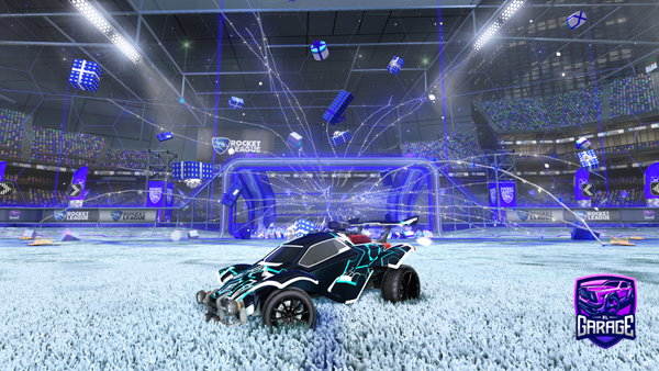 A Rocket League car design from Mingus123