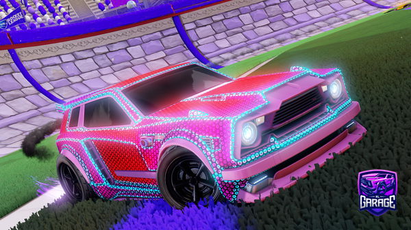 A Rocket League car design from cldrx