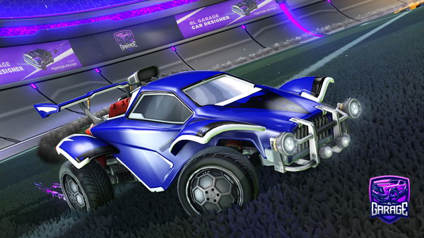 A Rocket League car design from Poweredplayer