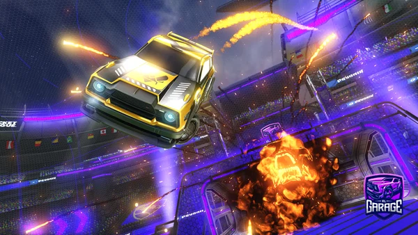 A Rocket League car design from Crepzfnn