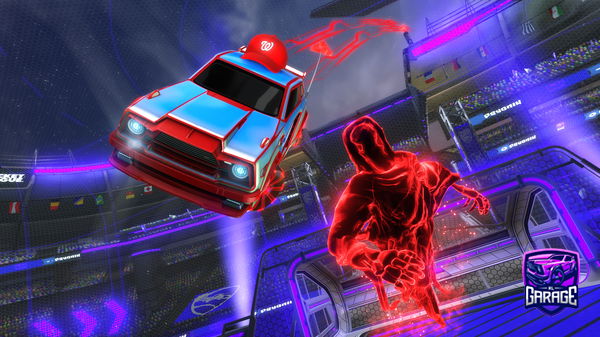 A Rocket League car design from ghost_schock75