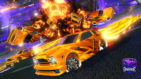 A Rocket League car design from t0mrh0desss