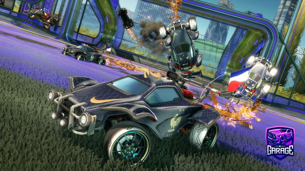 A Rocket League car design from Chaman35