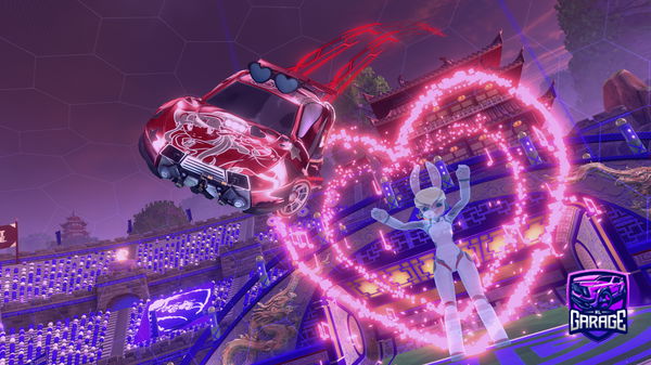 A Rocket League car design from Nghtmrs