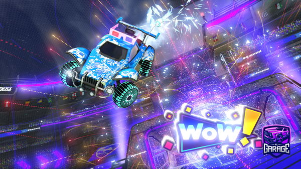 A Rocket League car design from T0p1cal