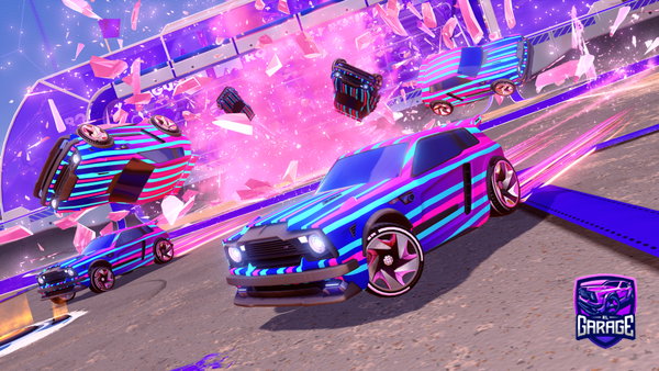 A Rocket League car design from drathage