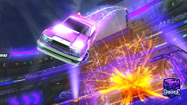 A Rocket League car design from LonerSXN