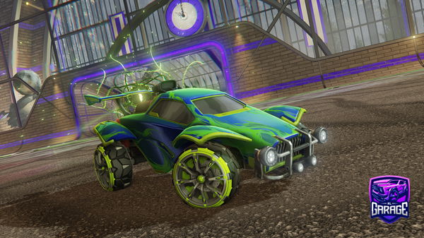 A Rocket League car design from bojac