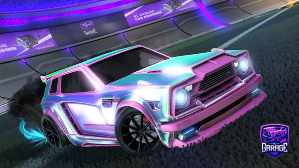 A Rocket League car design from sloppytothyy