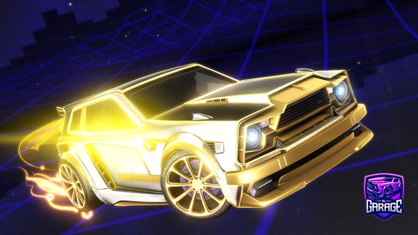 A Rocket League car design from GEORGE7125866