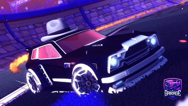 A Rocket League car design from Garou_DzZ