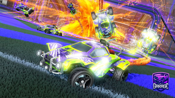 A Rocket League car design from ludwz