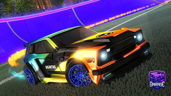 A Rocket League car design from BsktblrGOAT