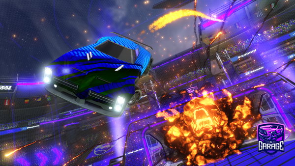 A Rocket League car design from da799rio