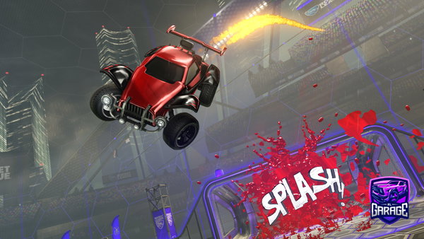 A Rocket League car design from MUJIGUARA
