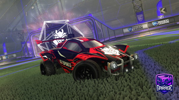 A Rocket League car design from Kronical