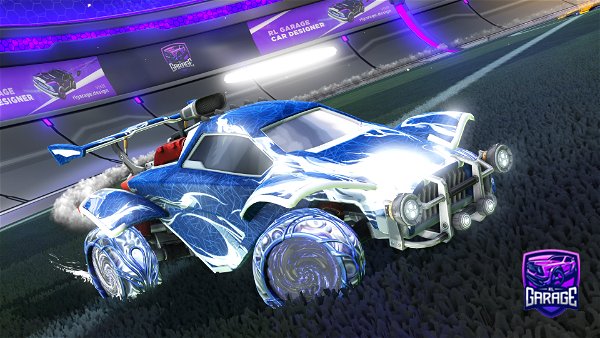 A Rocket League car design from Lilyboo