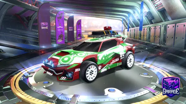 A Rocket League car design from Disposable_Racer