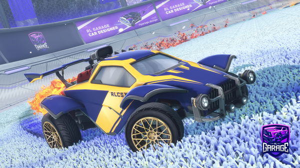 A Rocket League car design from LeagueGata