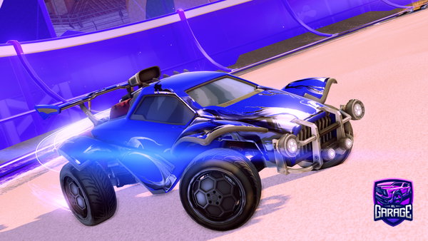 A Rocket League car design from Dylan14z