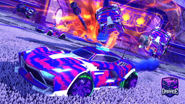A Rocket League car design from topscream