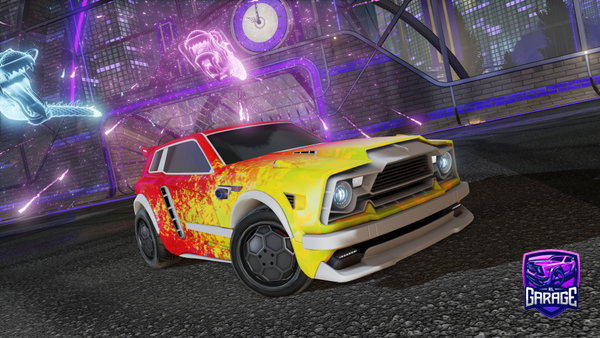 A Rocket League car design from ramosznx