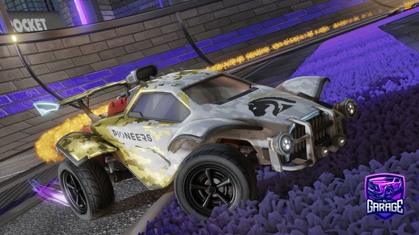 A Rocket League car design from willarinooo