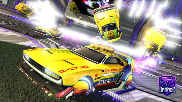 A Rocket League car design from Isiaha