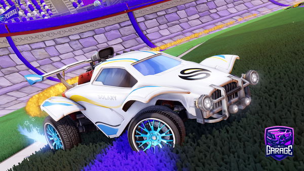 A Rocket League car design from Mazersibs