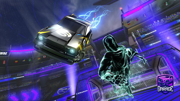 A Rocket League car design from marzooq