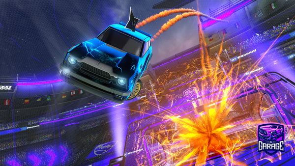 A Rocket League car design from Ilovefifa123
