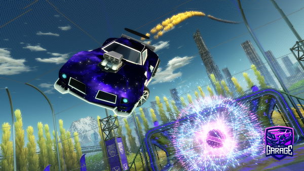 A Rocket League car design from cantattami_su_ig