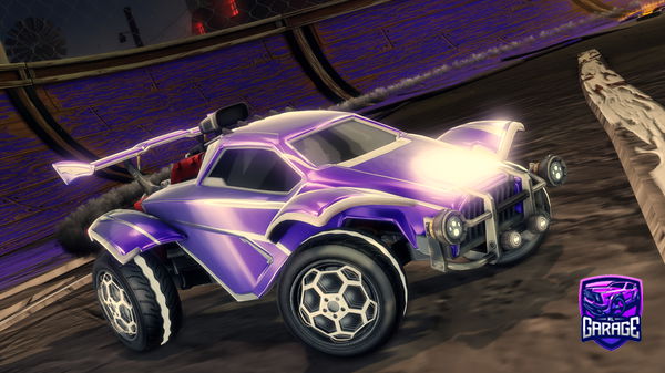 A Rocket League car design from Alphaboyii