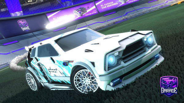 A Rocket League car design from Nobody1