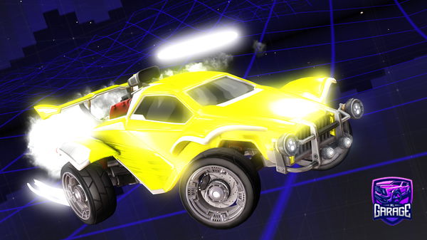 A Rocket League car design from IntenseLama6779