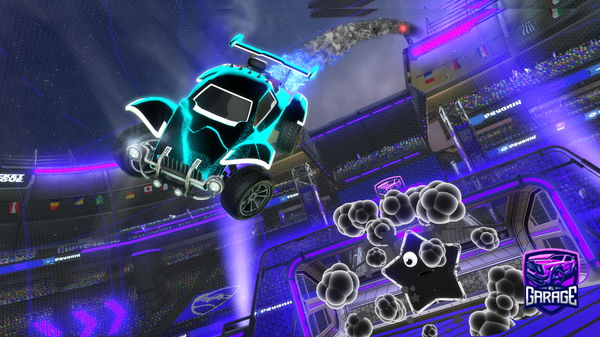 A Rocket League car design from Bozotrades