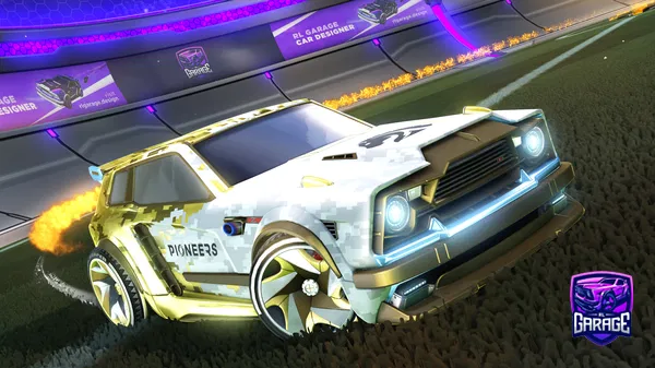 A Rocket League car design from AnirSol