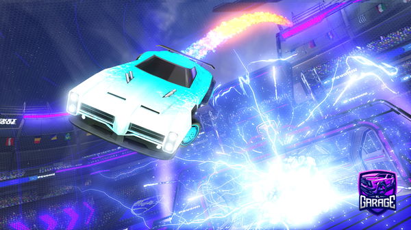 A Rocket League car design from Parky0_0